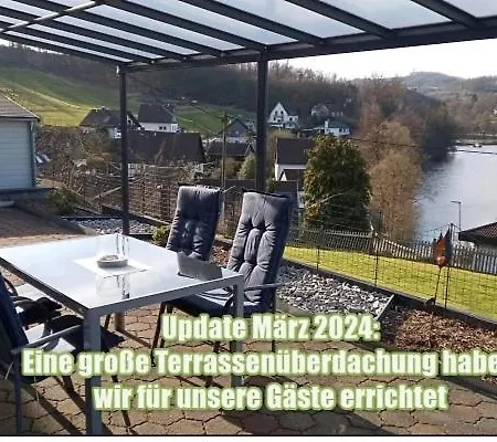 Exklusive 'agger-blick' Mit Grosser Seeblick-terrasse & Sauna * Gummersbach