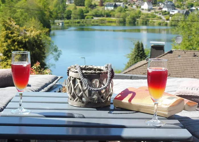 Exklusive 'agger-blick' Mit Grosser Seeblick-terrasse & Sauna Gummersbach