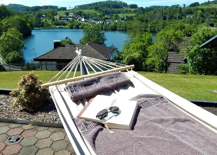 Appartement Exklusive 'agger-blick' Mit Grosser Seeblick-terrasse & Sauna Gummersbach