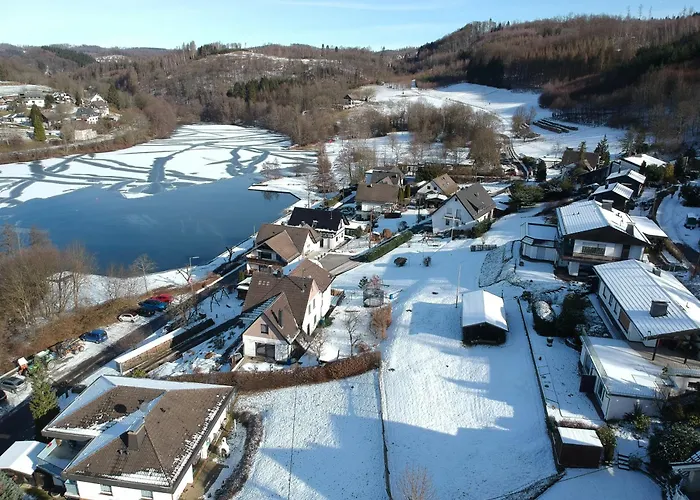 Exklusive 'agger-blick' Mit Grosser Seeblick-terrasse & Sauna Appartement *